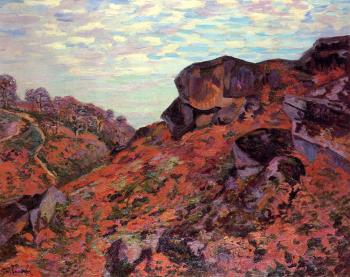 阿曼 吉約曼 Crozant, the Sedelle Heights, Morning 阿曼 吉約曼 Crozant, the Sedelle Heights, Morning